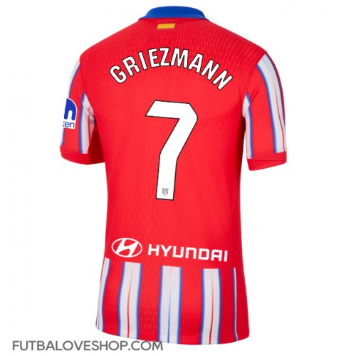 Dres Atletico Madrid Antoine Griezmann #7 Domáci 2024-25 Krátky Rukáv